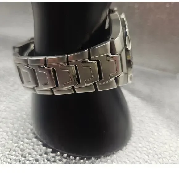 Fossil Men's Blue Watch 100M Stainless Steel Water Resist AM3421 - Picture 10 of 12